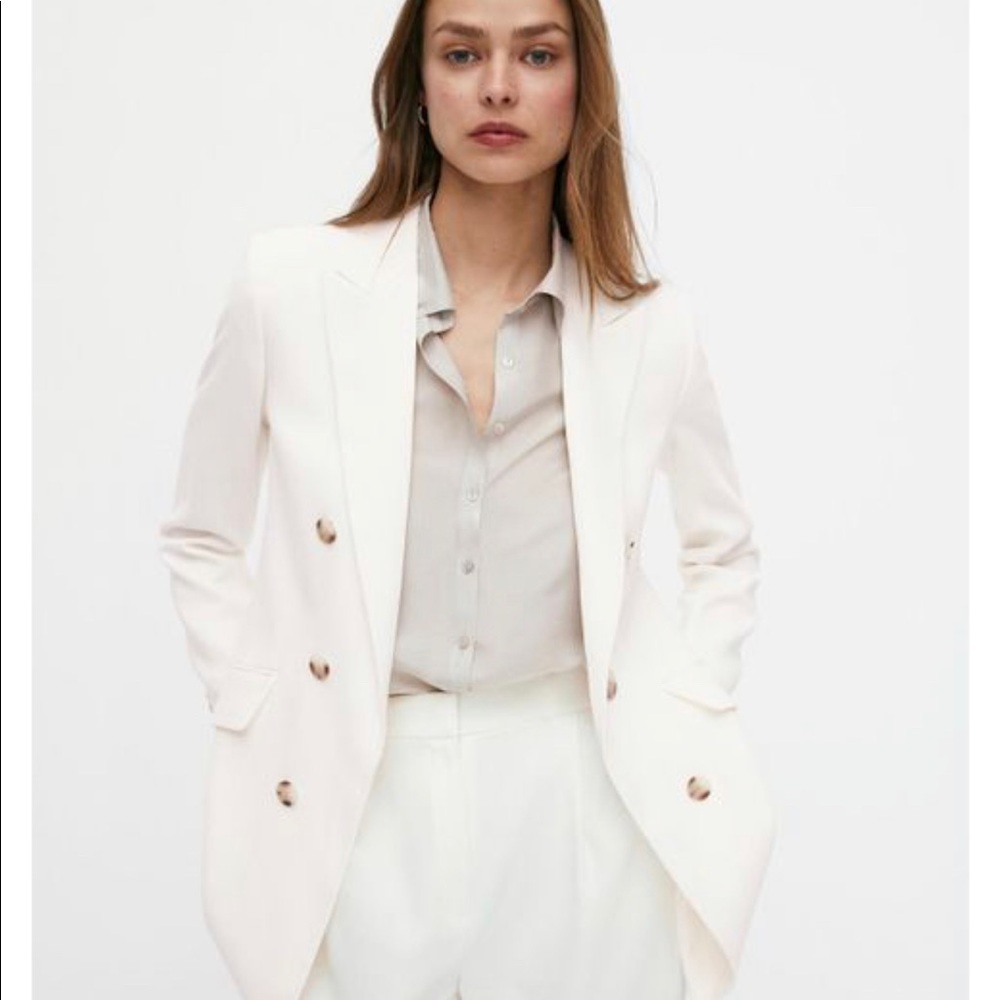 Massimo Dutti crepe jacket